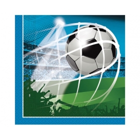 Χαρτοπετσέτες ποδόσφαιρο - Soccer Fans 33X33cm - ΚΩΔ:93747-BB