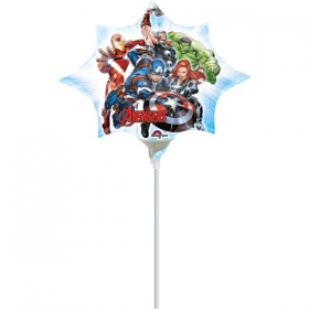 Μπαλόνι foil 27cm mini shape avengers - ΚΩΔ:534658-BB
