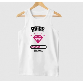 Μπλουζάκι bachelorette - bride loading - ΚΩΔ:SUB0349-1-BB