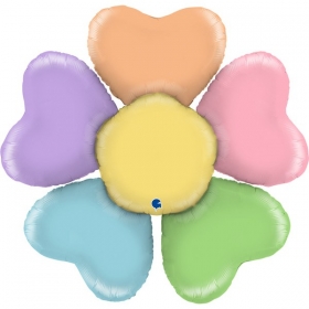 Μπαλόνι foil 79cm πολύχρωμο λουλούδι μαργαρίτα - ΚΩΔ:G72127-BB