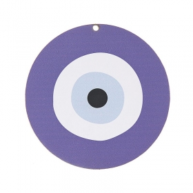 Ξύλινο διακοσμητικό με μάτι 5cm - ΚΩΔ:NB180-NU