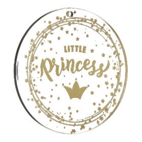 Plexiglass εκτυπωμένο - μικρή πριγκίπισσα  5cm - ΚΩΔ:K623-NU