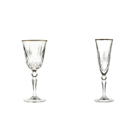 Γυάλινο ποτήρι κρασιού ή σαμπάνιας - ΚΩΔ:MELODIA-NU