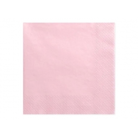 Χαρτοπετσετες Σε Χρωμα Ροζ Απαλό - ΚΩΔ:SP33-1-081J-Bb
