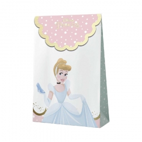 Χάρτινο σακουλάκι για δώρο True Princess Disney 17X13cm - ΚΩΔ:88967-BB