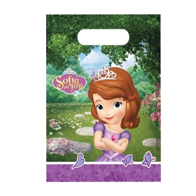 Πλαστικό σακουλάκι για δώρο πριγκίπισσα Σοφία 23X16cm - ΚΩΔ:87919-BB