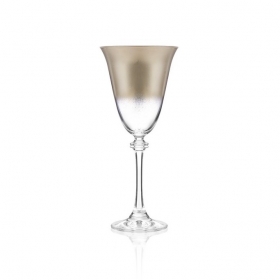 Ποτήρι κρασιού με χρυσό φινίρισμα - ΚΩΔ:PR501WINE-G