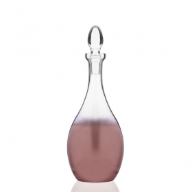 Καράφα κρασιού κρυστάλλινη με rose φινίρισμα 33cm - ΚΩΔ:KR503-G