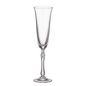 Ποτήρι σαμπάνιας από κρύσταλλο Βοημίας 25.5X6.5cm - ΚΩΔ:PARUSFLUTE-G