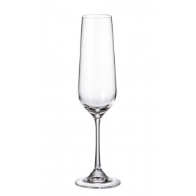 Ποτήρι σαμπάνιας από κρύσταλλο Βοημίας 24X5.5cm - ΚΩΔ:STRIX-FLUTE-G