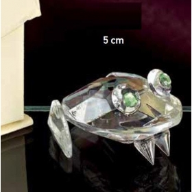 Κρυστάλλινο βατραχάκι με κουτί 5cm - ΚΩΔ:202-3240-MPU