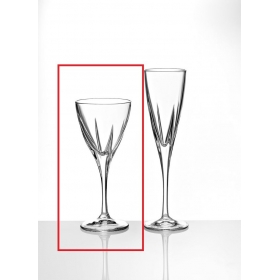 Κρυστάλλινο ποτήρι κρασιού ιταλίας fusion 210ml 19cm - ΚΩΔ:145-138-MPU