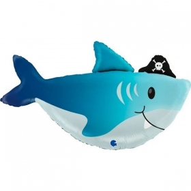Μπαλόνι foil 74cm καρχαρίας πειρατής - ΚΩΔ:G72133-BB