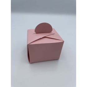 Χάρτινο κουτάκι ροζ 5X4.5X6cm - ΚΩΔ:207-2375-MPU