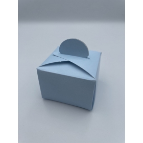 Χάρτινο κουτάκι σιέλ 5X4.5X6cm - ΚΩΔ:207-2377-MPU