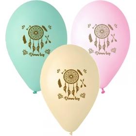 Τυπωμενα Μπαλονια Latex Ονειροπαγιδα Σε 3 Χρωματα 12" (30Cm) – ΚΩΔ.:13613243-Bb