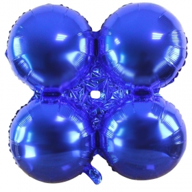 Μπλε Μπαλονι Foil Για Γιρλαντα 16" (40Cm) – ΚΩΔ.:206106-Bb