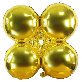 Χρυσο Μπαλονι Foil Για Γιρλαντα 16" (40Cm) – ΚΩΔ.:206105-Bb