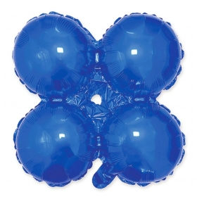 Αδιάβροχο longlife μπαλόνι μπλε για γιρλάντα 45cm - ΚΩΔ:207FF04-BB