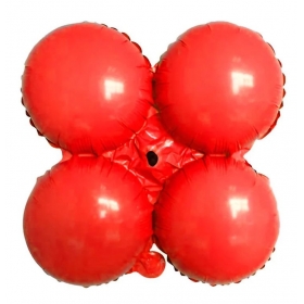 Αδιάβροχο longlife μπαλόνι κόκκινο για γιρλάντα 45cm - ΚΩΔ:207FF03-BB