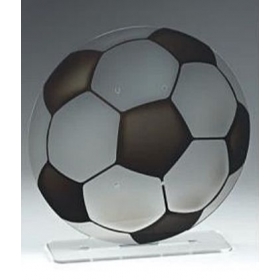 Plexiglass επιτραπέζια βάση μπάλα ποδοσφαίρου 22cm - ΚΩΔ:M11438-AD