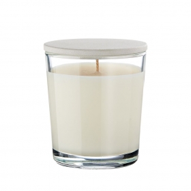 Κερί σε γυάλινο ποτήρι με καπάκι - ΚΩΔ:M11796-1-AD