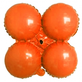 Αδιάβροχο longlife μπαλόνι πορτοκαλί για γιρλάντα 45cm - ΚΩΔ:207FF07-BB