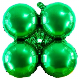 Πρασινο Μπαλονι Foil Για Γιρλαντα 16" (40Cm) – ΚΩΔ.:206104-Bb