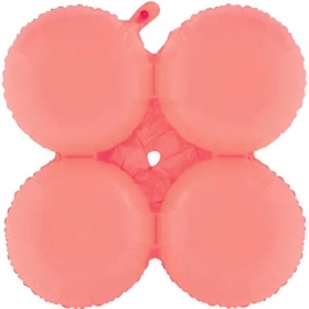 Αδιάβροχο longlife μπαλόνι ροζ macaron για γιρλάντα 45cm - ΚΩΔ:207FF01-BB