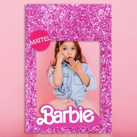 Κάδρο photobooth Barbie 98X58cm - ΚΩΔ:D16001-203-BB