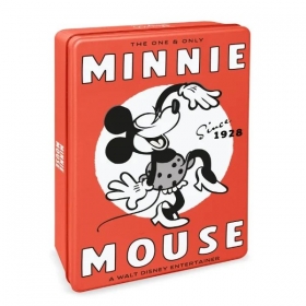 Μεταλλικό κουτί Minnie Mouse με είδη ζωγραφικής 22X16X6cm - ΚΩΔ:38125-BB