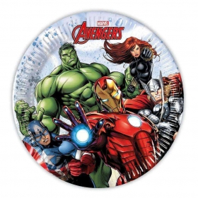 Χάρτινο πιάτο γλυκού Avengers - Infinity Stones 20cm - ΚΩΔ:94055-BB
