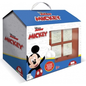 Σπιτάκι Mickey Mouse με είδη ζωγραφικής 24.5X17X24cm - ΚΩΔ:BB0009945-BB