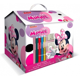 Σπιτάκι Minnie Mouse με είδη ζωγραφικής 24.5X17X24cm - ΚΩΔ:BB0009866-BB