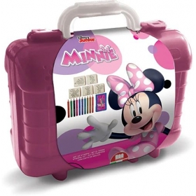 Βαλιτσάκι Minnie Mouse με είδη ζωγραφικής 23X19X10.5cm - ΚΩΔ:42866-BB