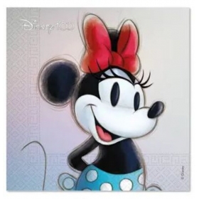 Χαρτοπετσέτες Minnie Mouse - Disney 100 33X33cm - ΚΩΔ:95674-BB