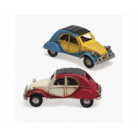 Μεταλλικο Αυτοκινητακι Vintage Ντεσεβο σε 2 Χρωματα 11 x 5 x 4.5 cm - ΚΩΔ:1610A-9043-Pr