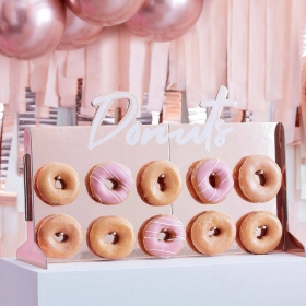 Donut wall ροζ-χρυσό 55X35X23cm - ΚΩΔ:MIX-285-BB