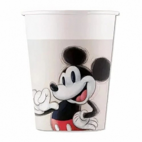 Χάρτινο ποτήρι Mickey & Minnie Mouse - Disney 100 200ml - ΚΩΔ:95672-BB