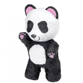 Πινιάτα αρκουδάκι panda 50X25X25cm - ΚΩΔ:P19636-BB