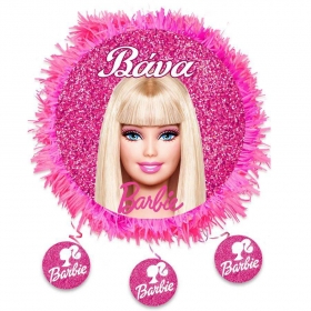 Χειροποιητη Πινιατα Barbie 40X40Cm - ΚΩΔ:553153-91-Bb