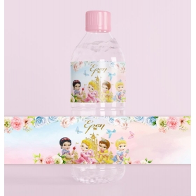 Ετικέτα για μπουκάλι νερού baby Πριγκίπισσες Disney 21X4cm - ΚΩΔ:553134-24-BB
