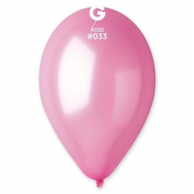 Μπαλόνι Latex 13″(33cm) Μεταλλικό Ροζέ - ΚΩΔ:1361233-BB