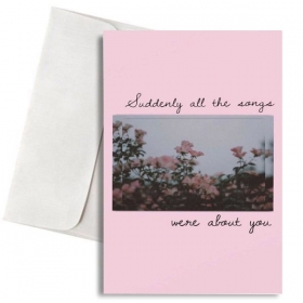 Καρτα Αγαπης “All The Songs Were About You” - ΚΩΔ:Xk14001K-35-Bb