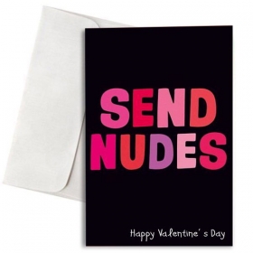 Καρτα Βαλεντινου “Send Nudes” - ΚΩΔ:Xk14001K-37-Bb