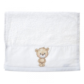 Πετσέτα εκτυπωμένη αρκουδάκι 50X30cm - ΚΩΔ:NB229-NU