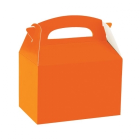 Παιδικό κουτί φαγητού πορτοκαλί 20X15X10cm - ΚΩΔ:997411-BB