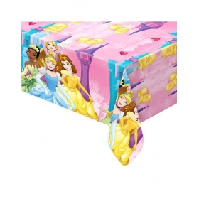 Πλαστικό τραπεζομάντηλο πριγκίπισσες Disney 120X180cm - ΚΩΔ:87880-BB