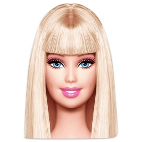 Διακοσμητική ξύλινη φιγούρα Barbie 20cm - ΚΩΔ:D19W20-117-BB
