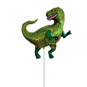Μπαλόνι foil 36cm mini shape δεινόσαυρος T-Rex - ΚΩΔ:902754-BB